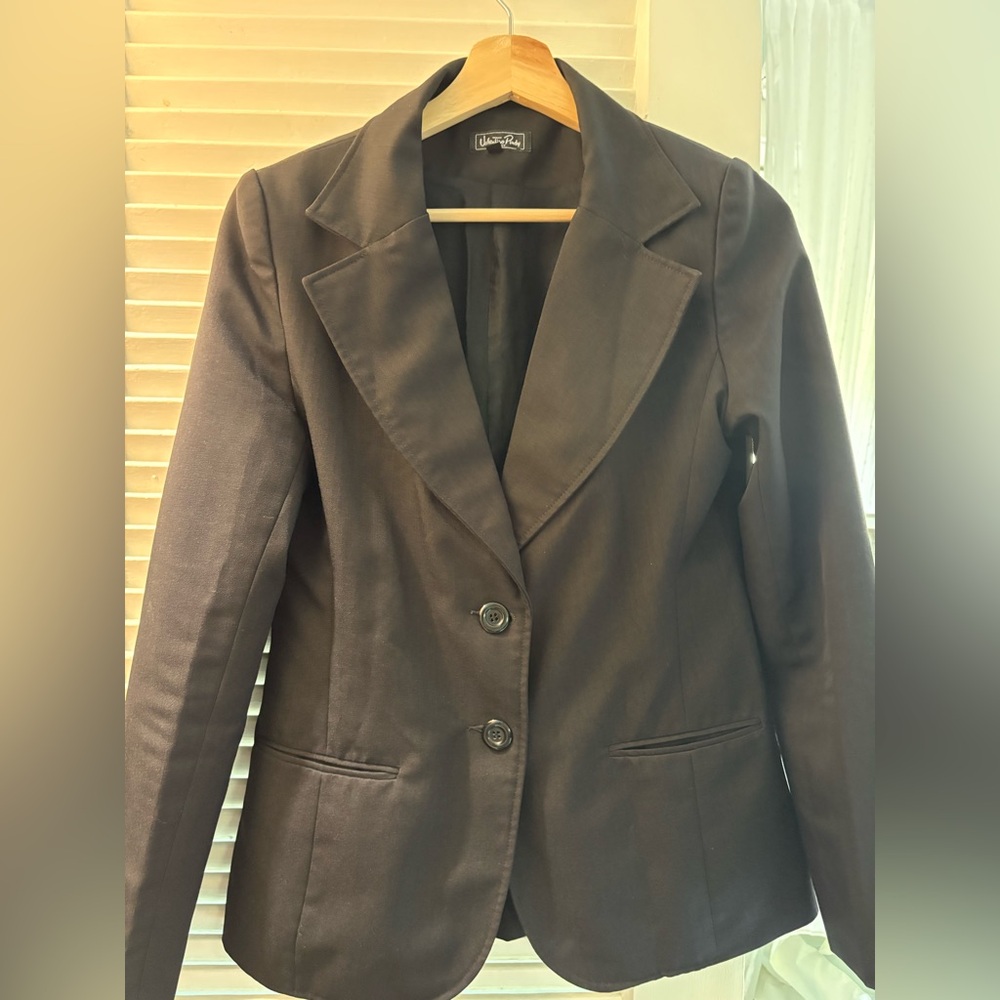 Valentino Rudy Italian Classic Black Blazer